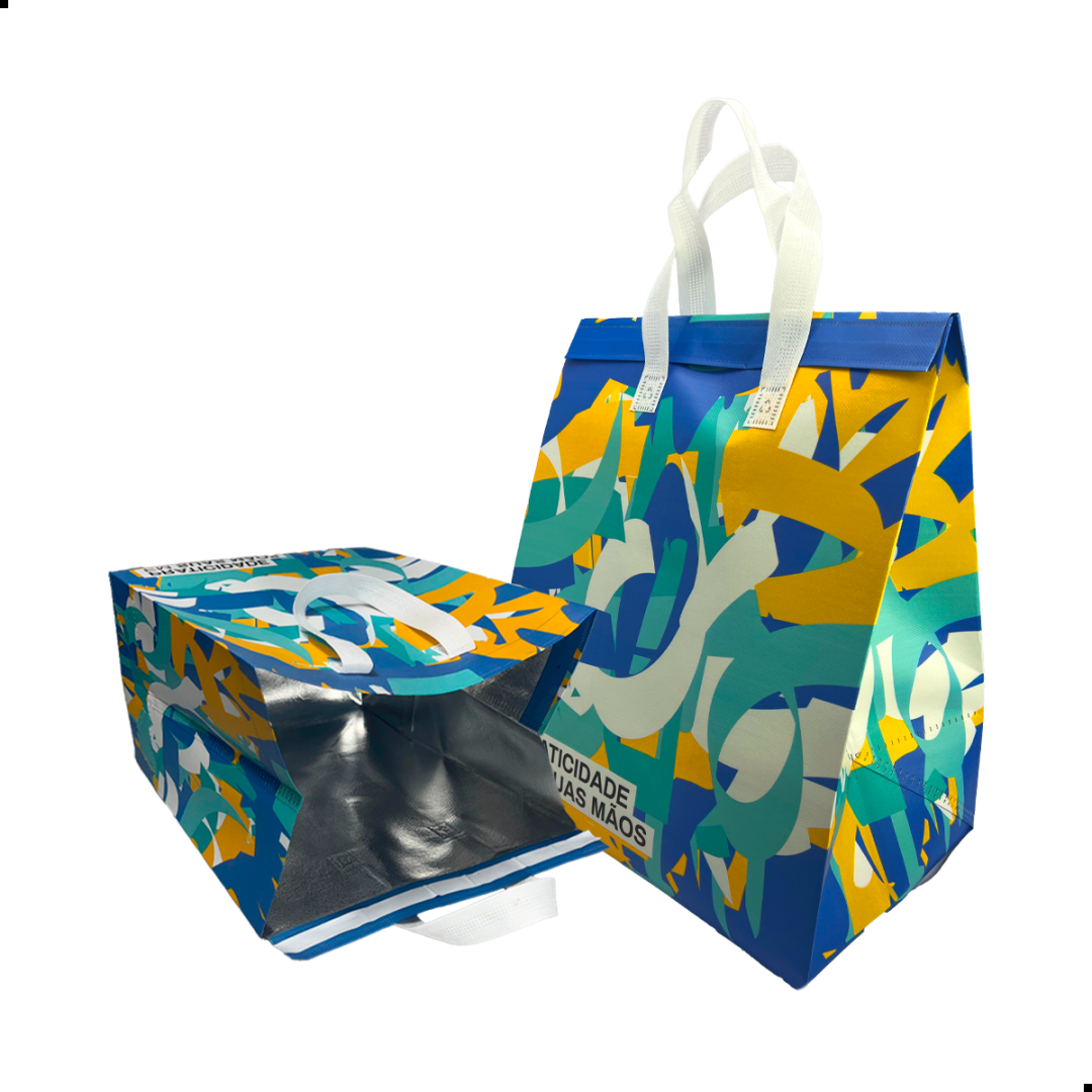 Sacola térmica Neobag Pratic Contemporanea Grande 30x36x20 cm - foto principal