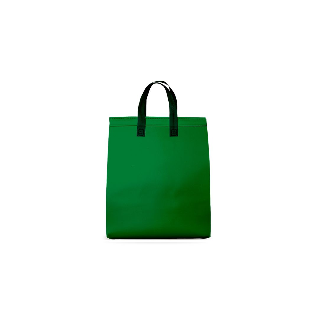 Sacola t&eacute;rmica Neobag Lisa Verde Grande 30x36x20 cm