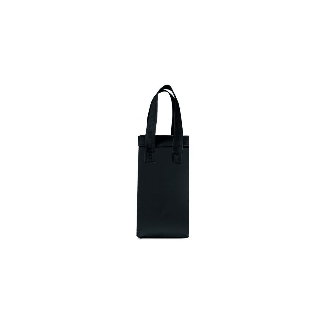 Sacola térmica Neobag Lisa Preta Pequena 12x24x11 cm