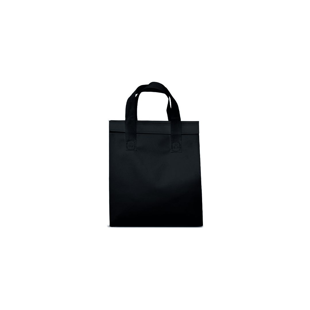 Sacola térmica Neobag Lisa Preta Média 24,5x28x23,5 cm