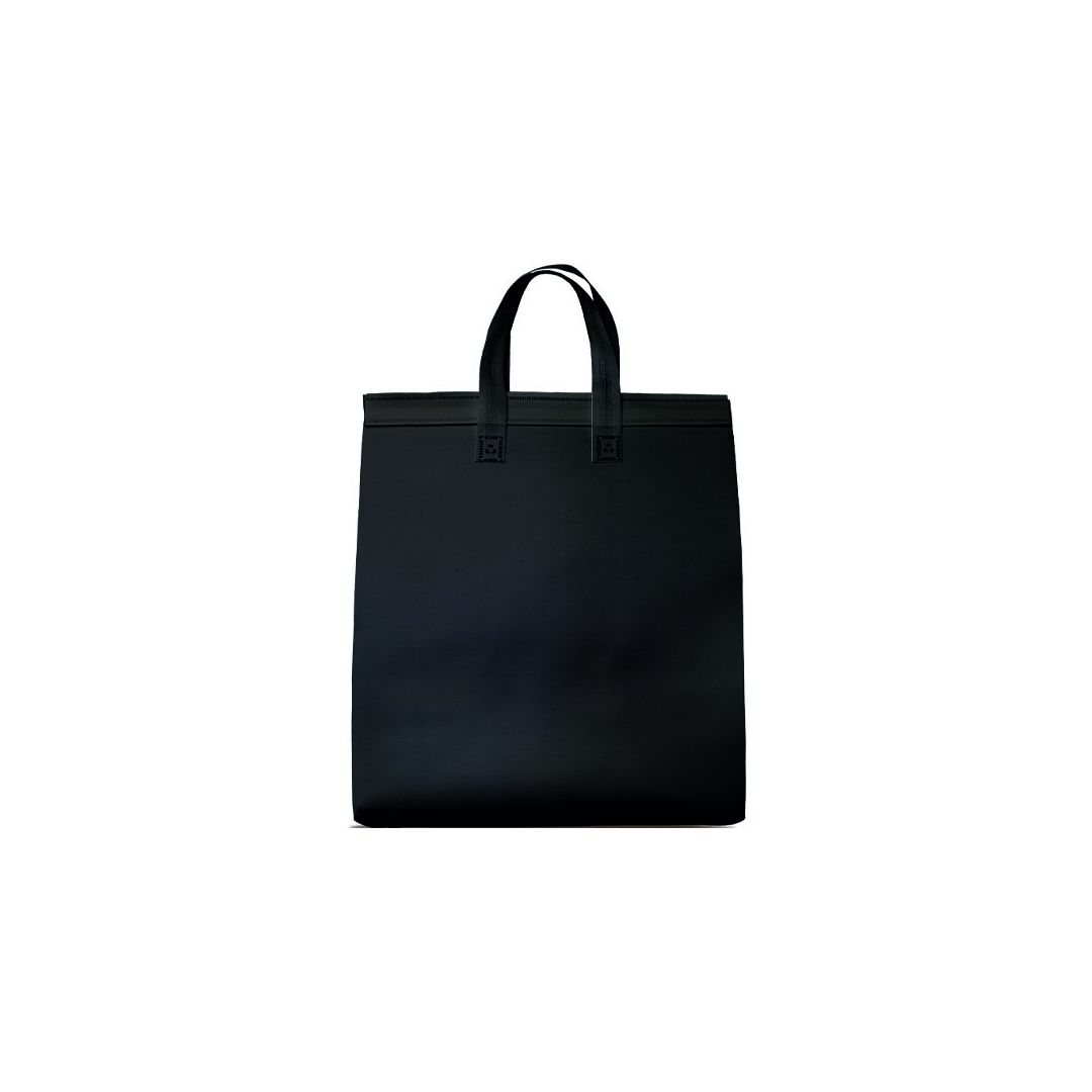 Sacola térmica Neobag Lisa Preta Grande 30x34x29 cm
