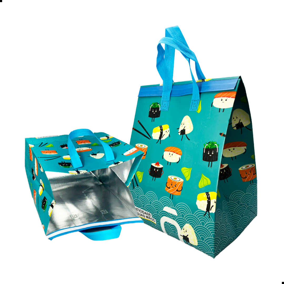 Sacola térmica Neobag Pratic Sushi Média 24x30x16 cm