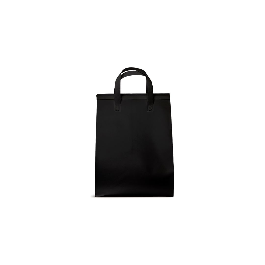Sacola térmica Neobag Lisa Preta Extra Grande 30x42x28 cm