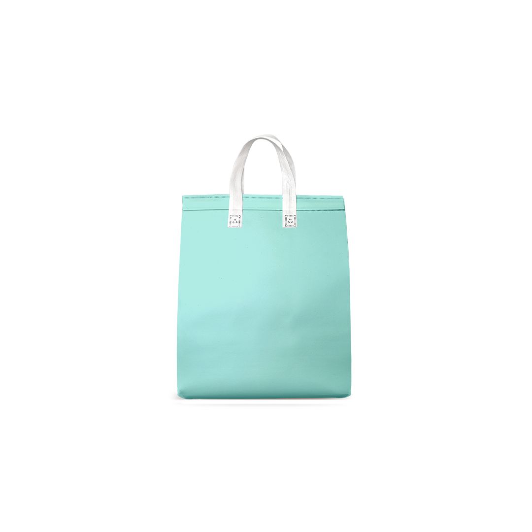 Sacola t&eacute;rmica Neobag Lisa Tifany Com Preta Grande 30x36x20 cm