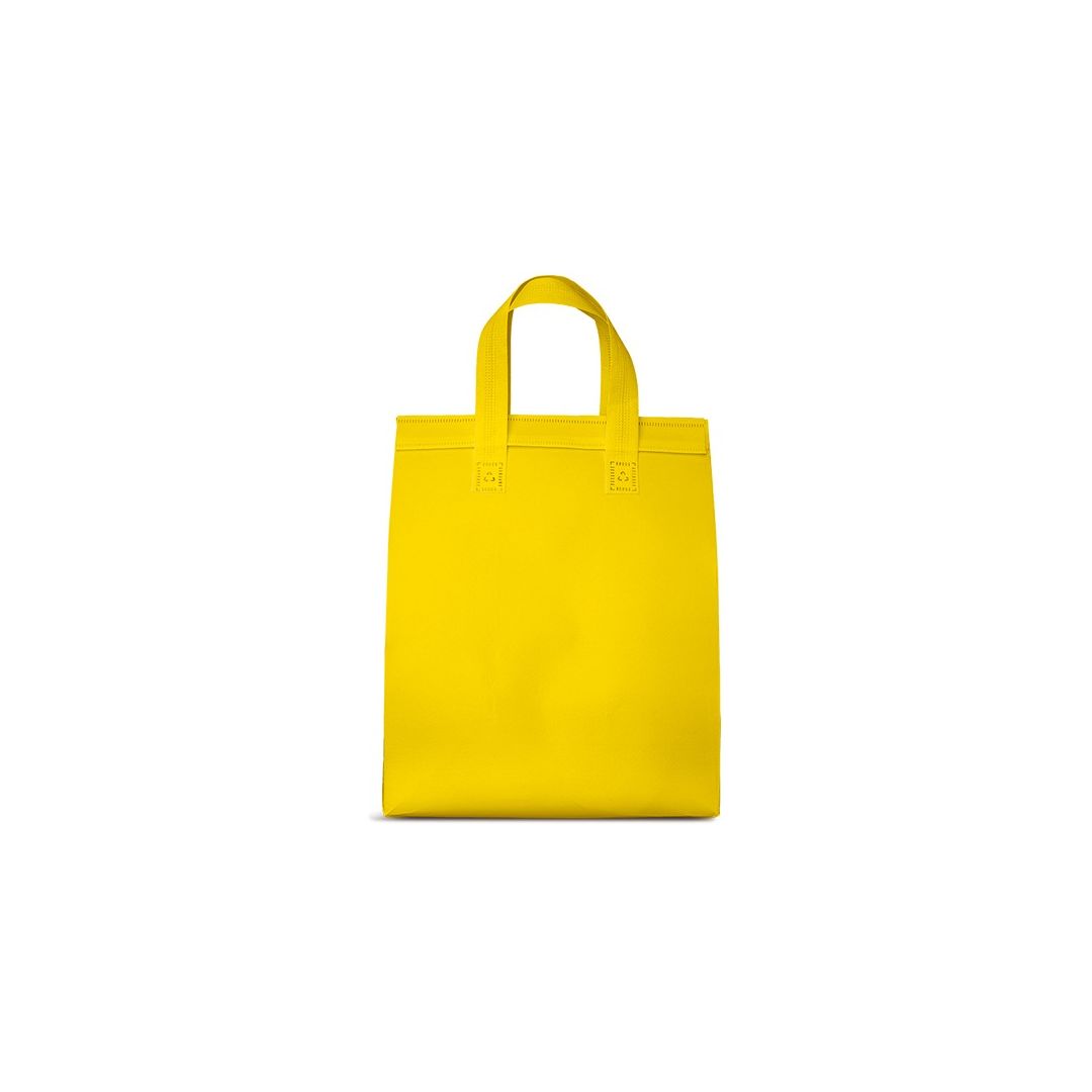 Sacola t&eacute;rmica Neobag Lisa Amarela M&eacute;dia 24x30x16 cm