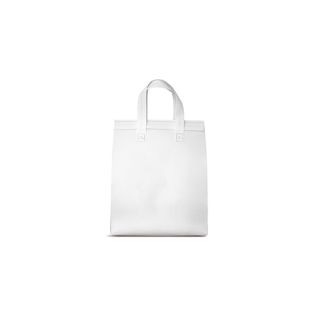 Sacola t&eacute;rmica Neobag Lisa Branca M&eacute;dia 24x30x16 cm