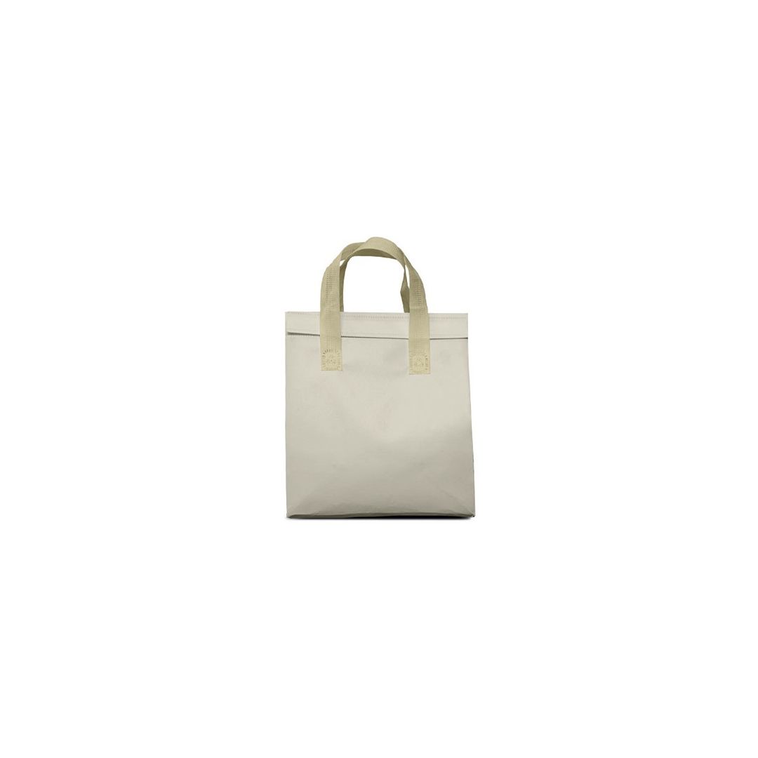 Sacola Neobag Lisa Bege Média Esp. Burguer 22x24x12 cm