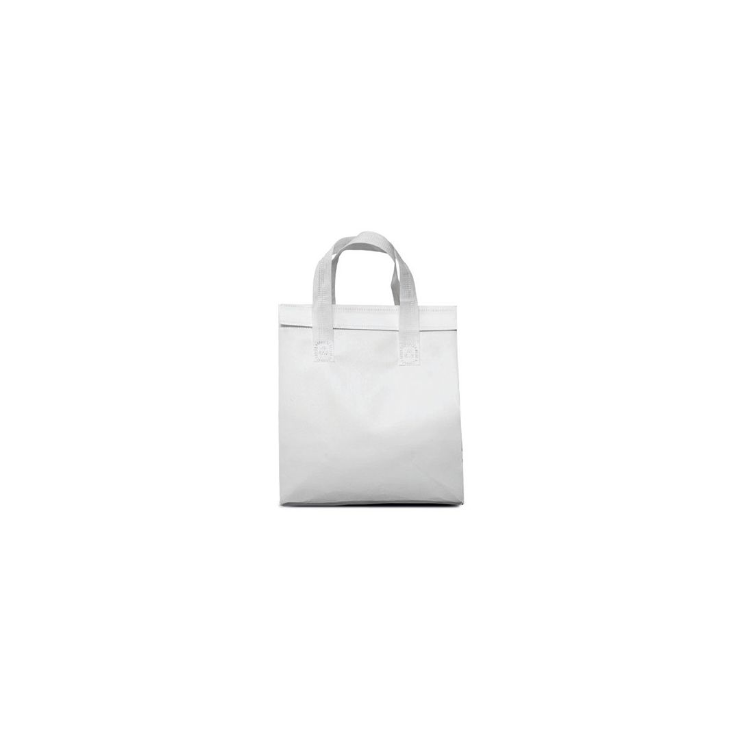 Sacola Neobag Lisa Branca Média Esp. Burguer 22x24x12 cm