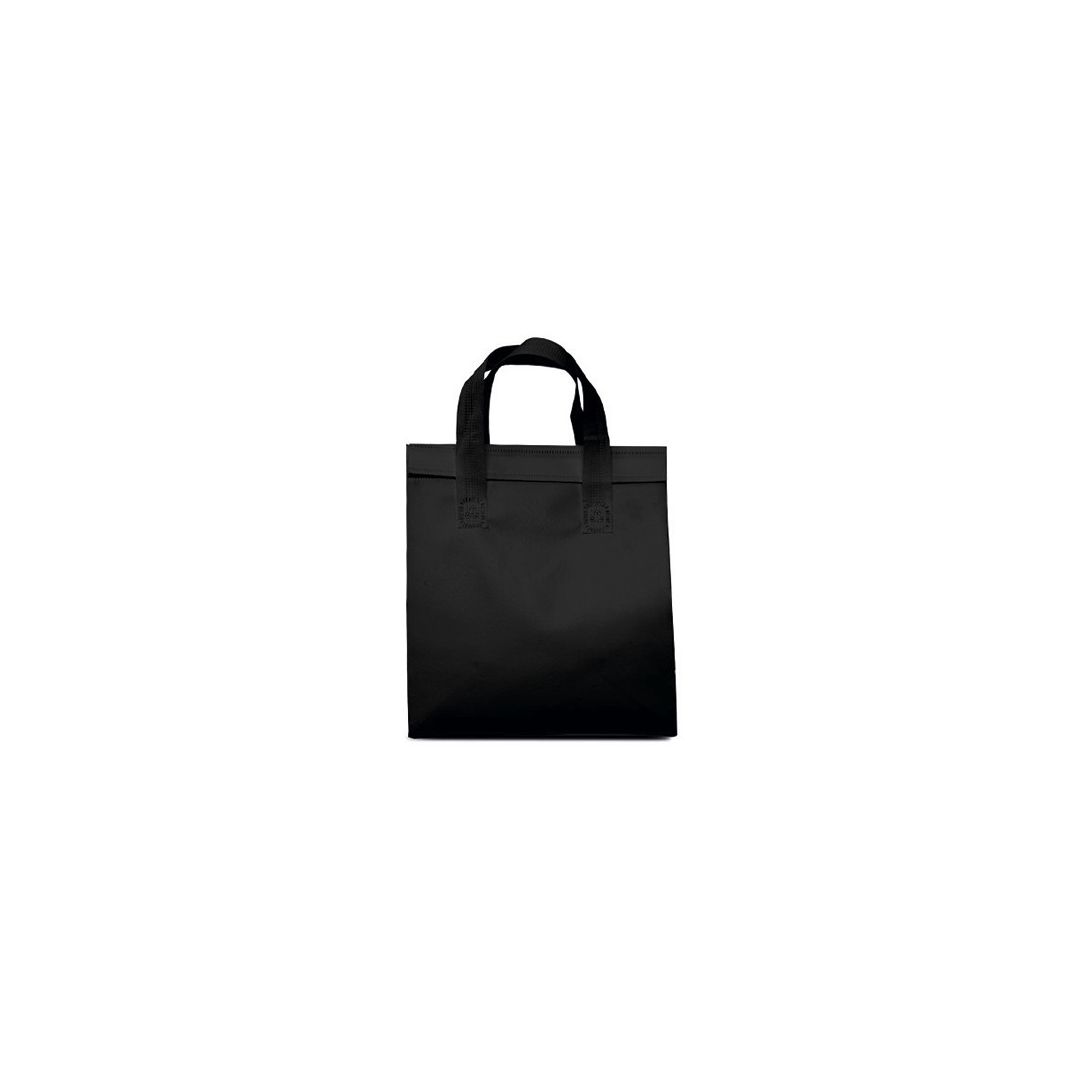 Sacola Neobag Lisa Preta Média Esp. Burguer 22x24x12 cm