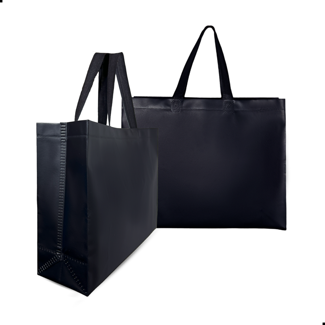 Sacola Neobag TNT Preta 32x25x10 cm